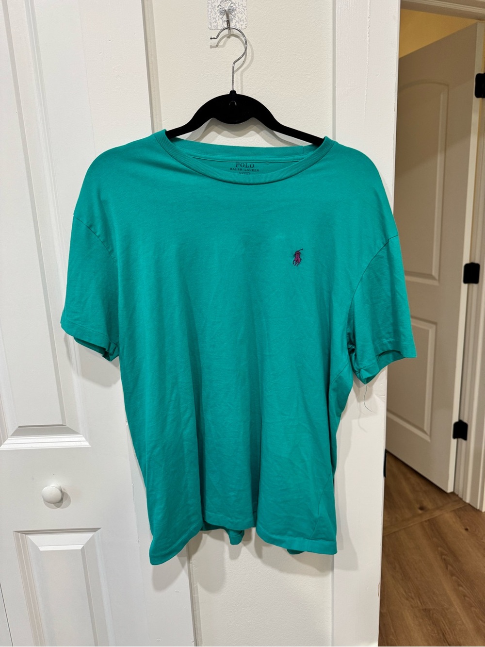 Polo by Ralph Lauren Teal Short-Sleeve Crewneck Tee